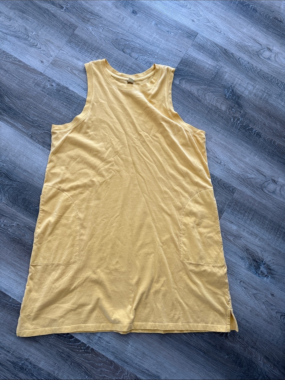 Old Navy  Yellow Sleeveless dress sz xl